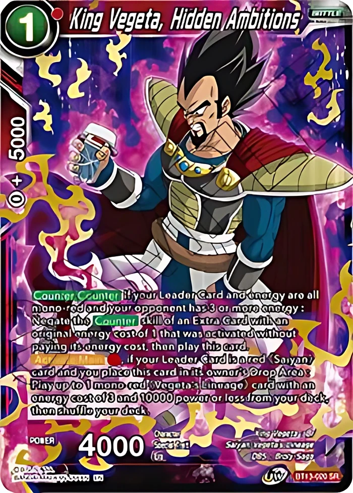 King Vegeta, Hidden Ambitions #BT13-020