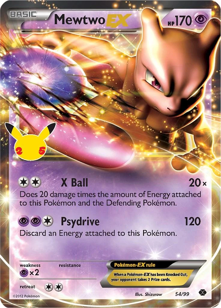 Mewtwo Ex #54