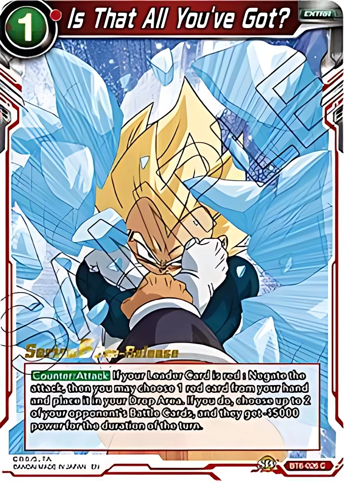 Is That All You've Got? [Pre-Release] #BT6-026_PR