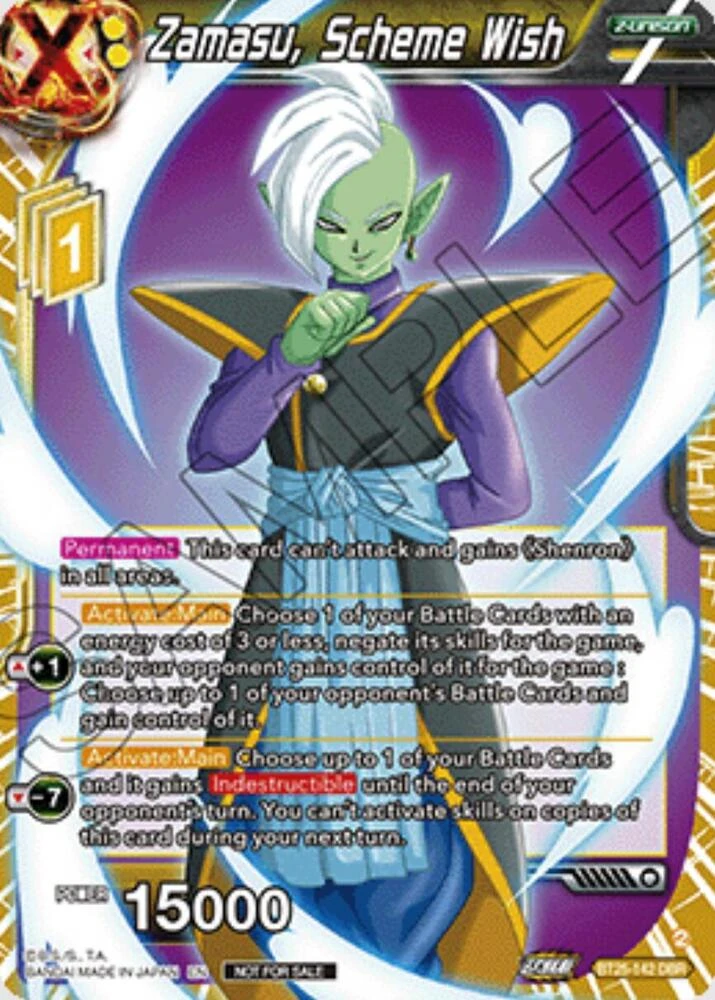 Zamasu, Scheme Wish [Ultra-Bout Series Tournament Pack Vol.1] #BT25-142