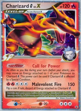 Charizard G LV X #DP45