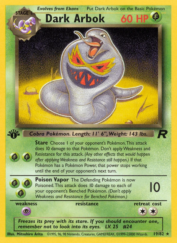 Dark Arbok #19