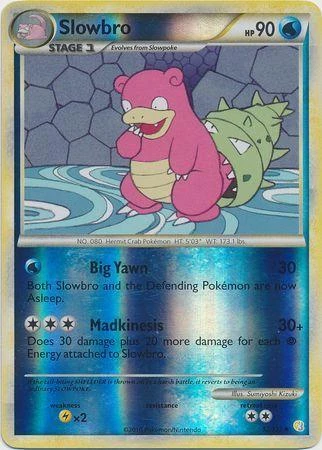 Slowbro Reverse Holo #52