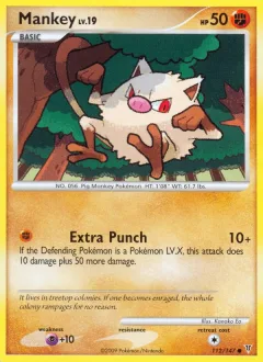 Mankey Reverse Holo