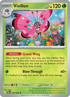 Vivillon Reverse Holo