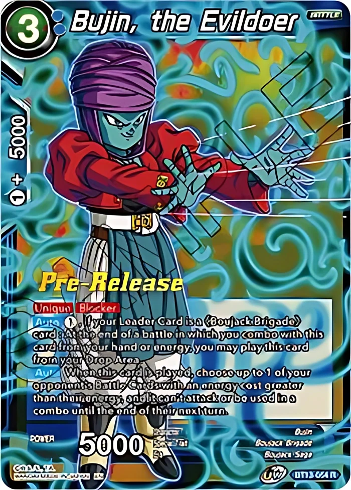 Bujin, the Evildoer [Pre-Release] #BT13-054