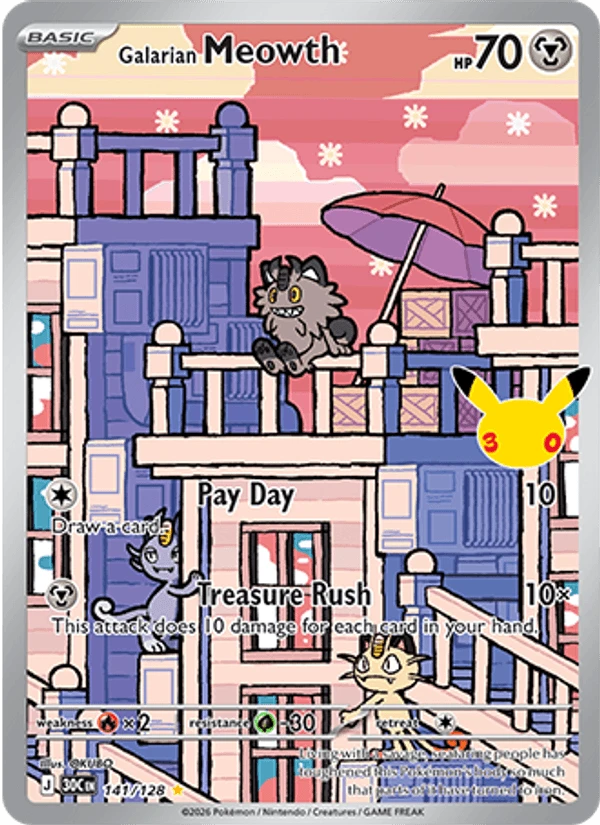 Galarian Meowth #141