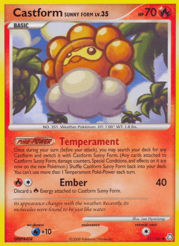 Castform Sunny Form #51