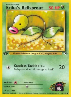 Erika's Bellsprout 1st Edition