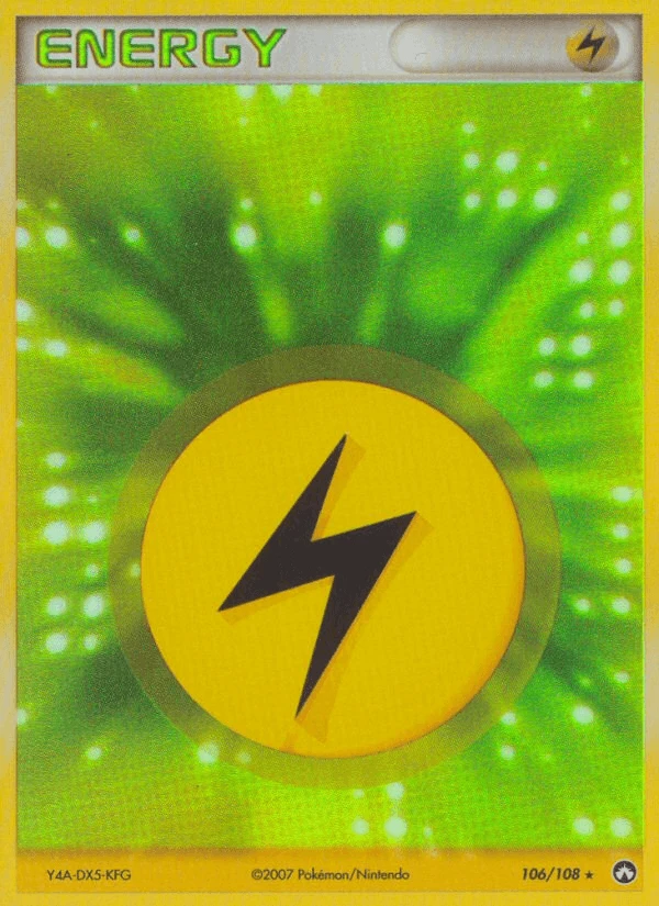 Lightning Energy Holo #106