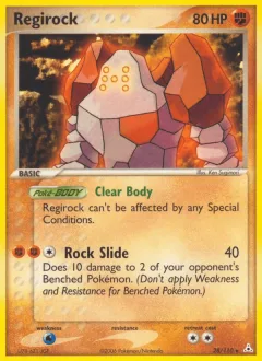 Regirock Reverse Holo