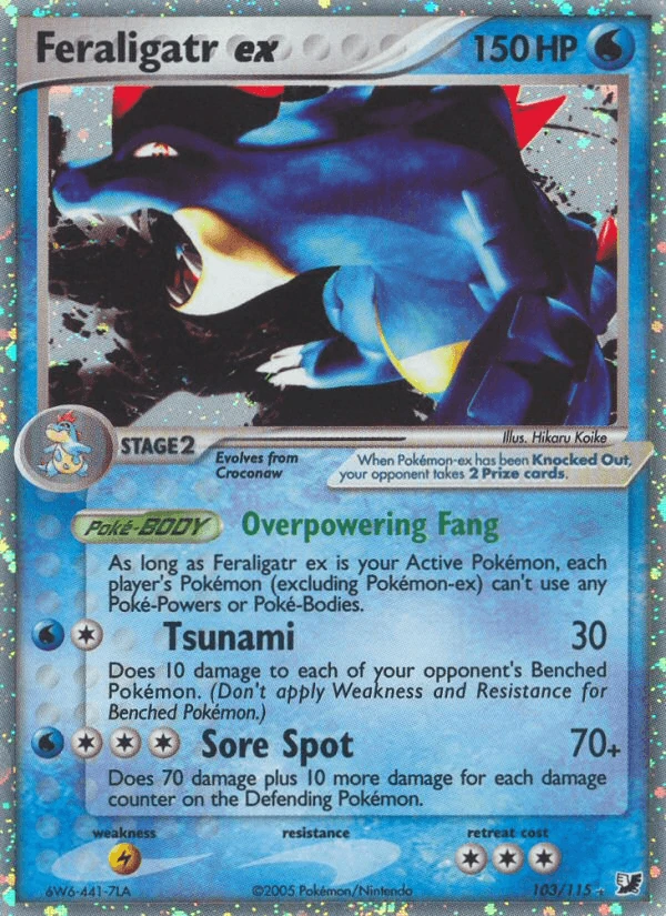 Feraligatr Ex #103