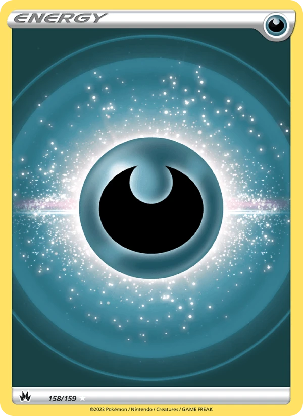 Darkness Energy Holo #158