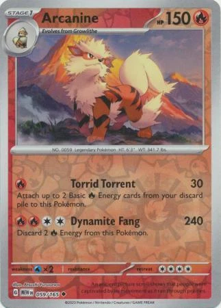 Arcanine Reverse #59