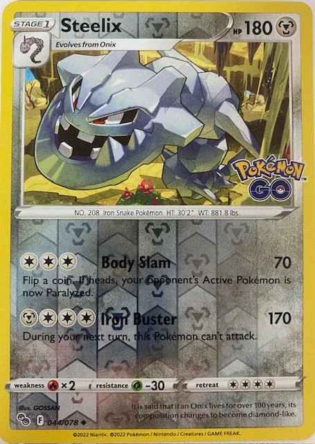 Steelix Reverse Holo #44