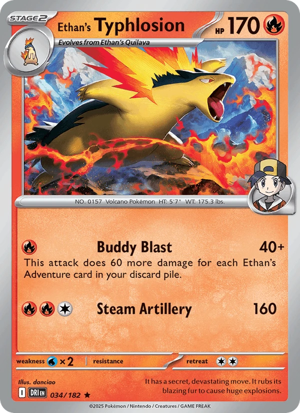 Ethan's Typhlosion #34