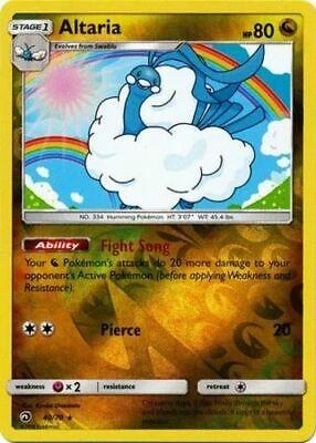 Altaria Reverse Holo #40