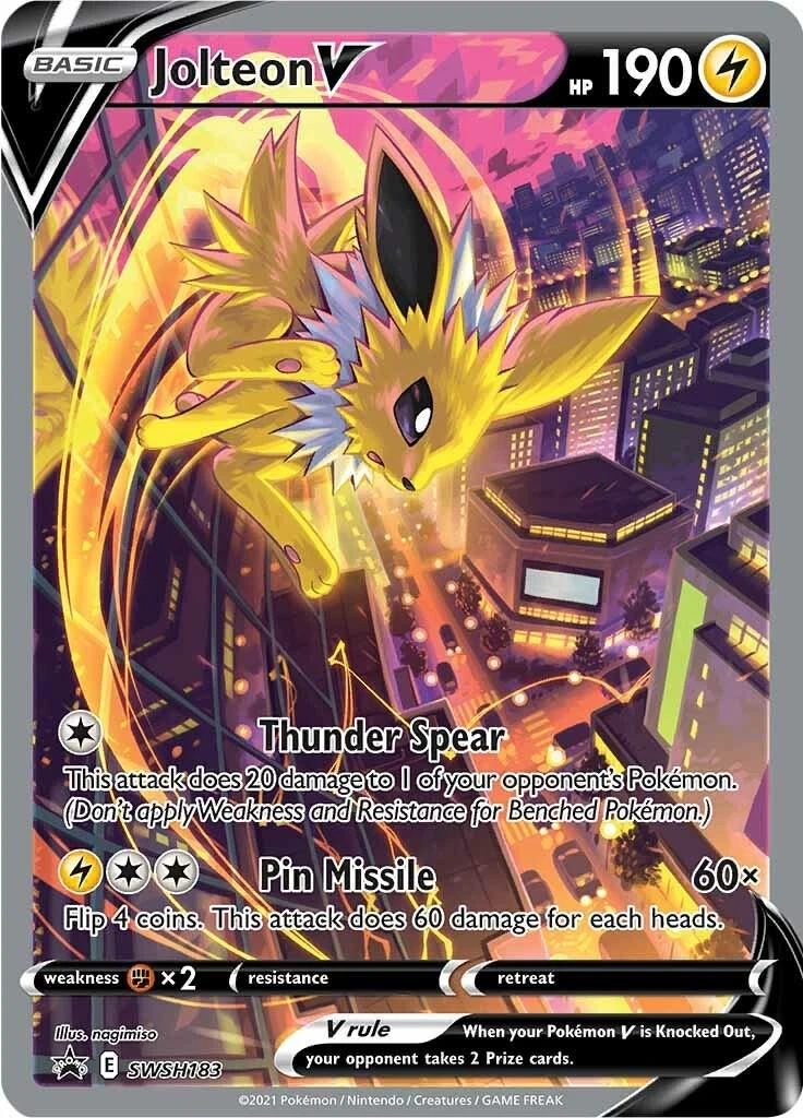 Jolteon V Swsh183