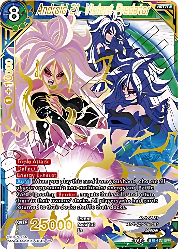 Android 21, Violent Predator [SPR] #BT8-122