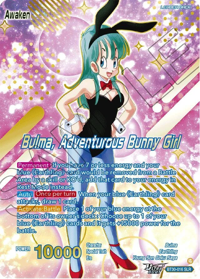 Bulma // Bulma, Adventurous Bunny Girl [SLR] #BT30-016