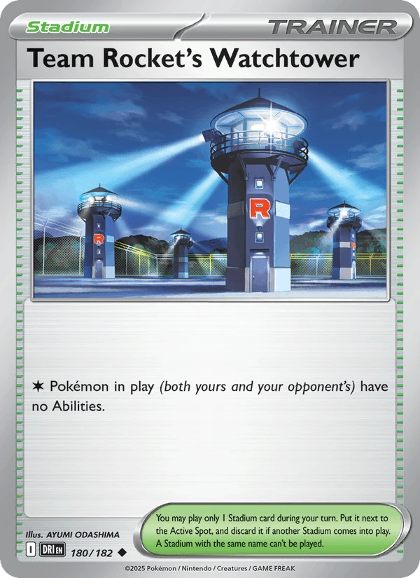 Team Rocket's Watchtower #180