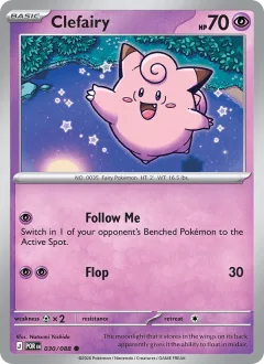 Clefairy Reverse Holo