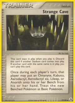 Strange Cave Reverse Holo