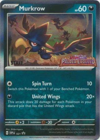 Murkrow Staff #21