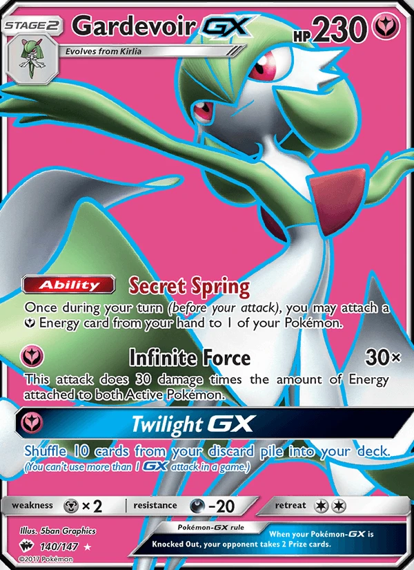 Gardevoir Gx #140