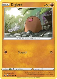 Diglett Reverse Holo