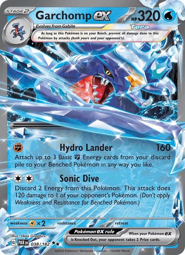 Garchomp Ex Jumbo #38
