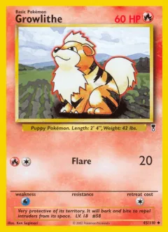 Growlithe Reverse Holo