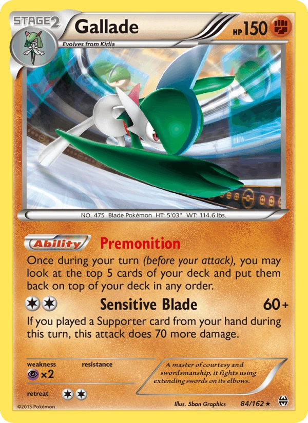Gallade Holo #84