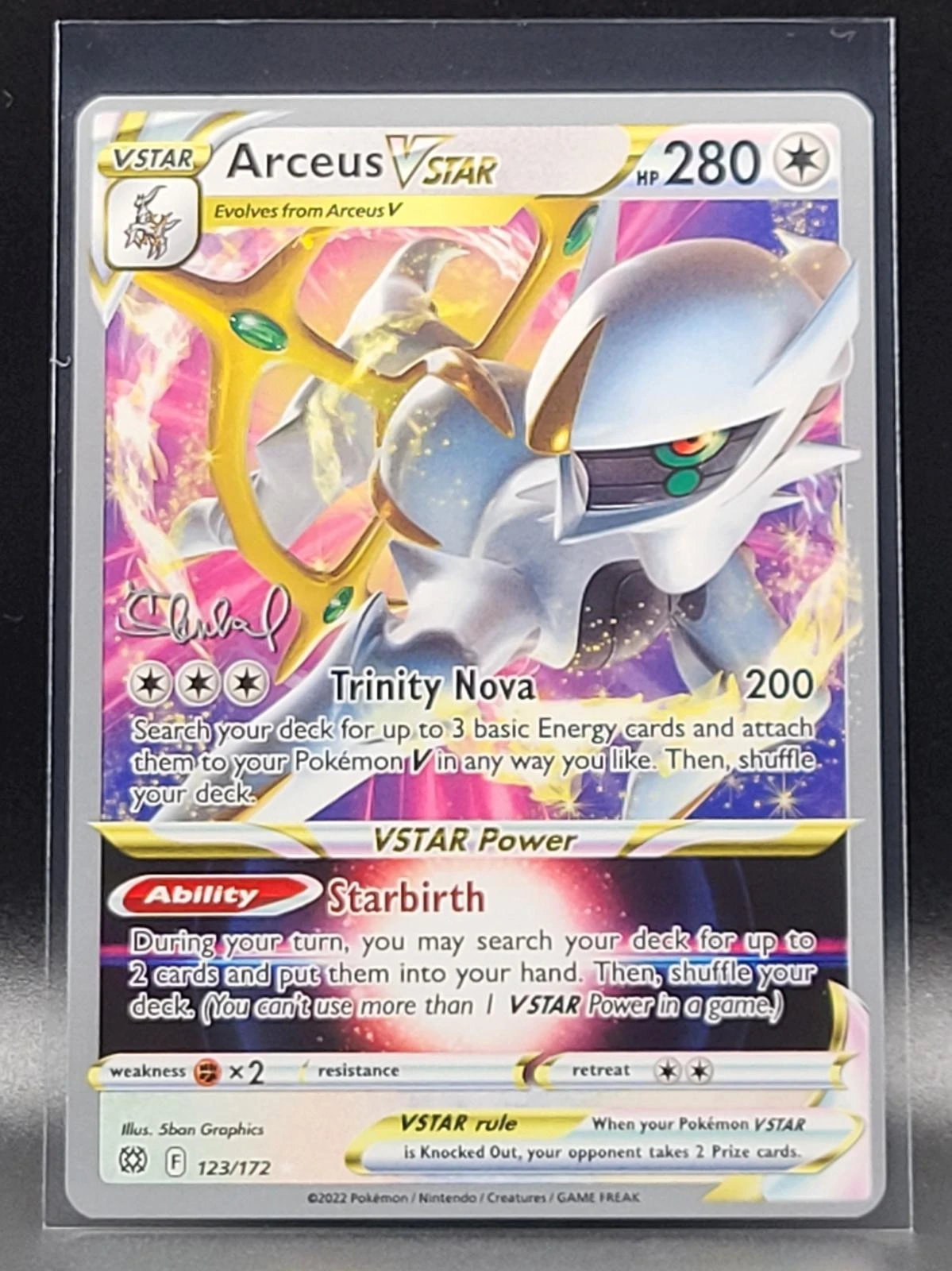 Arceus VSTAR Ondrej Skubal #123