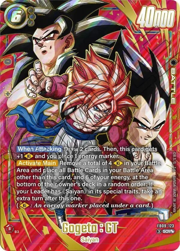 Gogeta : GT [Super Alternate Art] #FB09-123