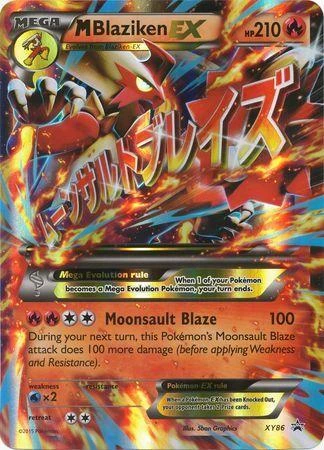 Mega Blaziken EX #XY86