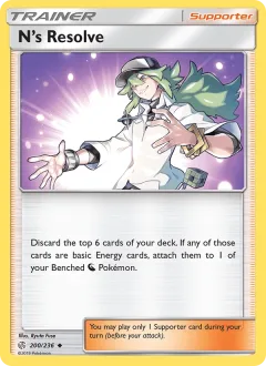 N's Resolve Reverse Holo