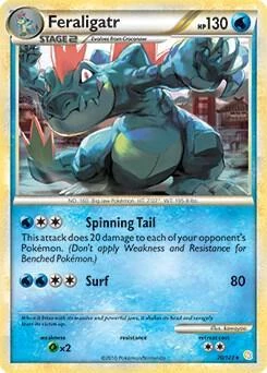 Feraligatr Cosmos Holo #20