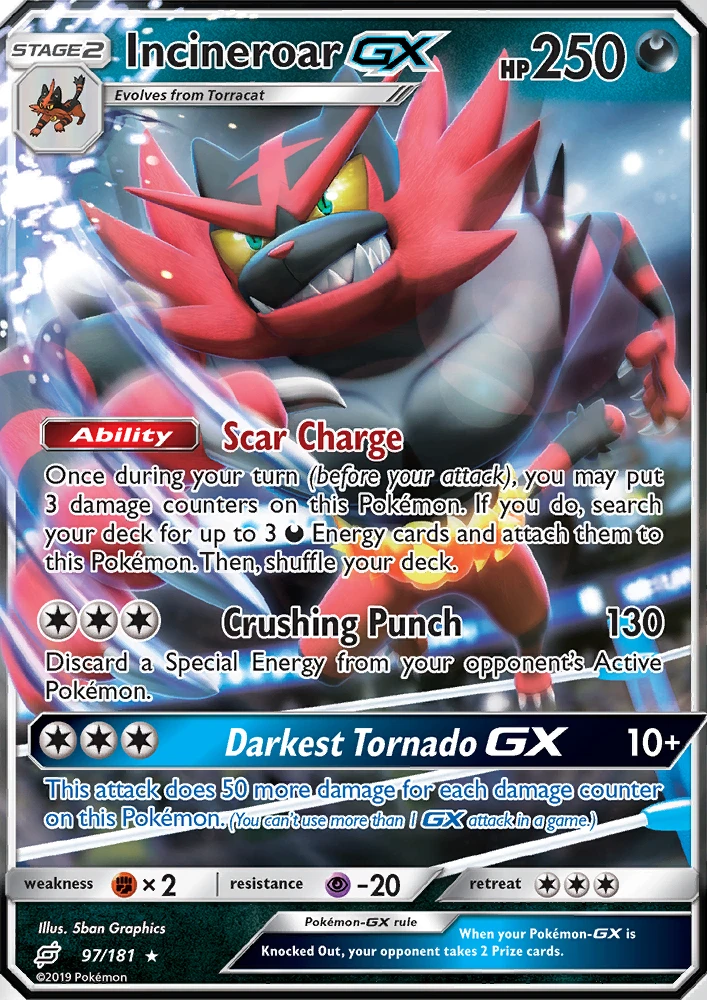 Incineroar Gx #97