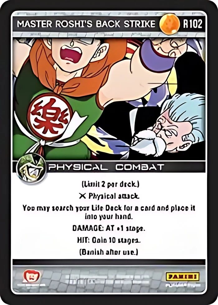 Master Roshi's Back Strike #R102