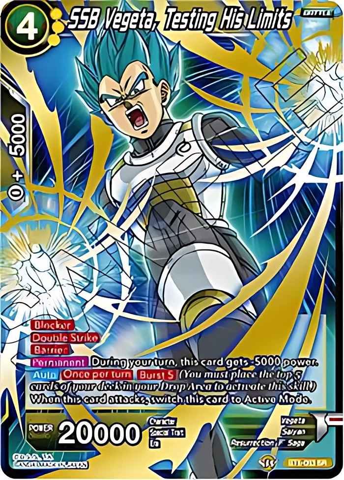 SSB Vegeta, Testing His Limits #BT5-083
