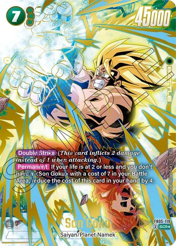 Son Goku [Alternate Art] #FB05-119