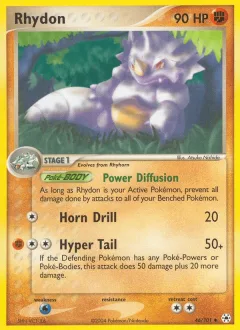 Rhydon Reverse Holo