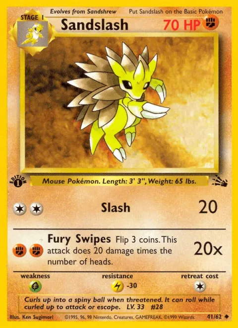 Sandslash 1st Edition