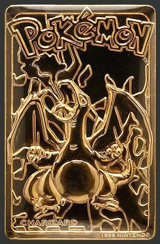 Charizard Gold Plated #6