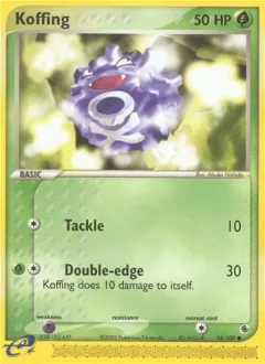 Koffing Reverse Holo