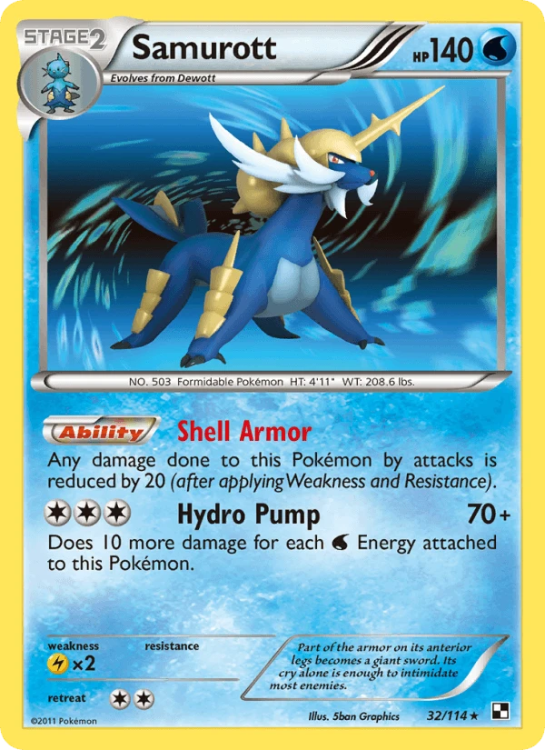 Samurott #32