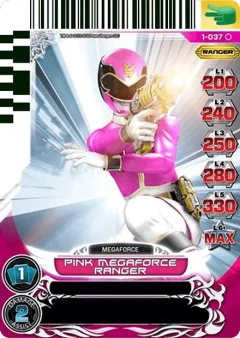 Pink Megaforce Ranger