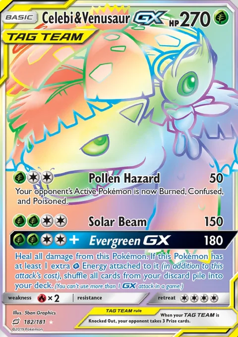 Celebi & Venusaur Gx