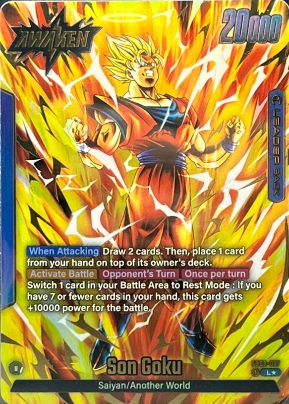 Son Goku [Alternate Art] #FB03-027